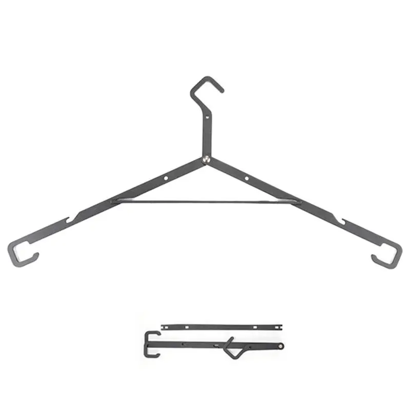 

Shirt Hangers Outdoor Coat Clothing Shirt Foldable Hanger Portable Sweater Coat Clothes Hangers For Suit Dress Pant Shirt