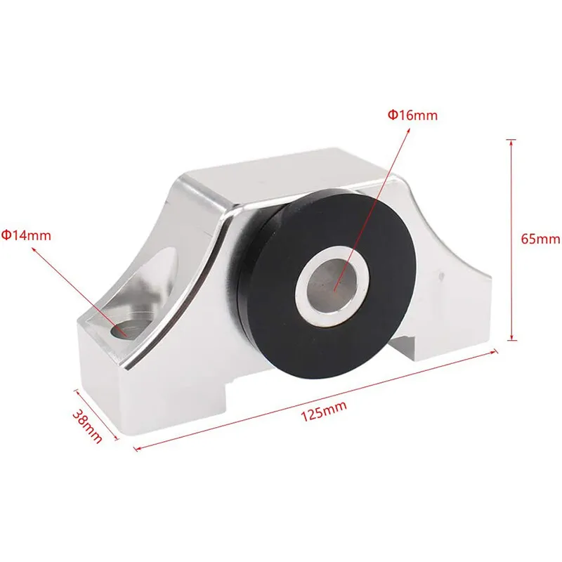 2 بولت محرك المحرك جبل عدة ل 96-00 سيفيك EK B16 B20 D16 B D كروم الخام
