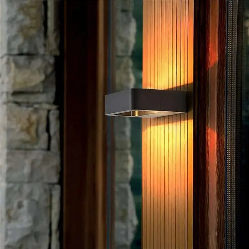 【ORNAMENT】For Porch And Balcony Compatible Feiyunlux Outdoor Waterproof Wall Lamps Featuring Human Induction Technology