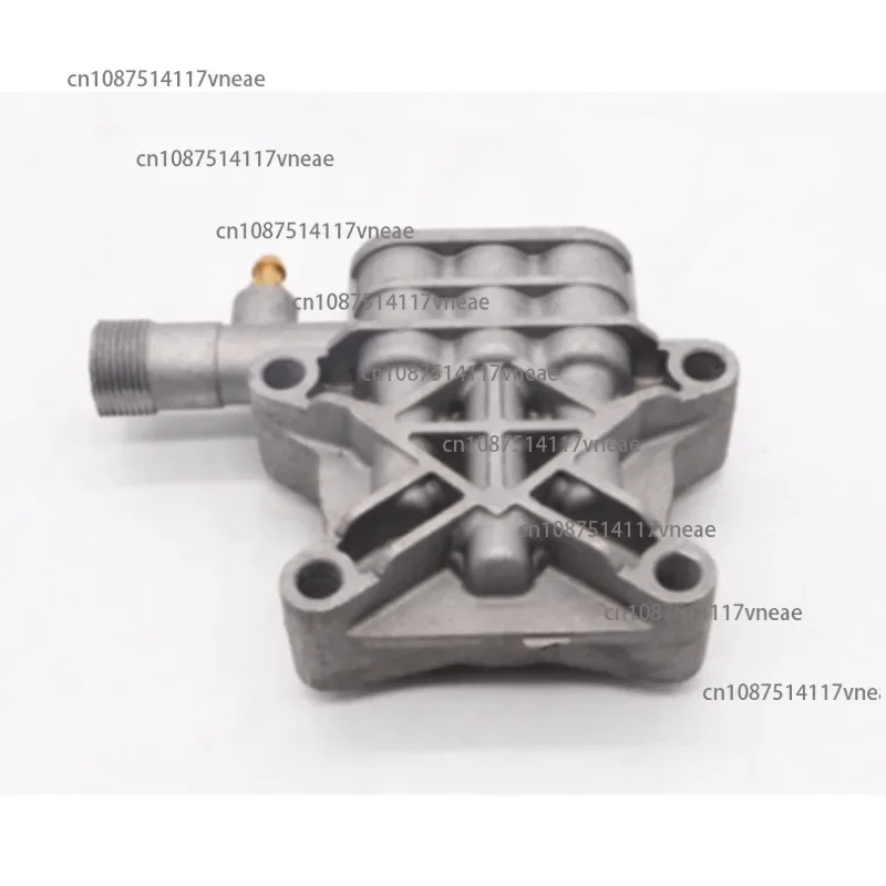 LT-390 High Pressure Cleaner Pump Head Car Wash Pump Cover Car Wash Machine High Pressure Pump Head Plunger Accessories