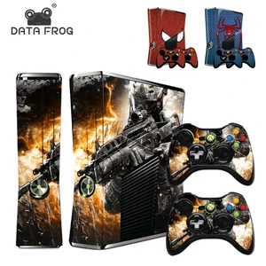 Data Katak Kulit Stiker untuk Xbox 360 Slim Konsol dan 2 Controller Pelindung Kulit Stiker untuk Xbox 360 Slim Konsol 8 stiker pengontrol xbox 360 penjualan terbaik - №