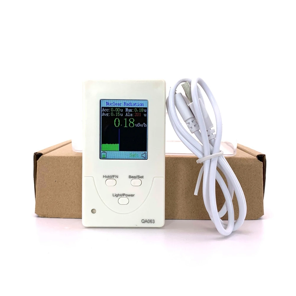 

Handheld Multifunction Radiation Tester Nuclear Radiation Detector Personal Dosimeter LCD Radioactive Tester