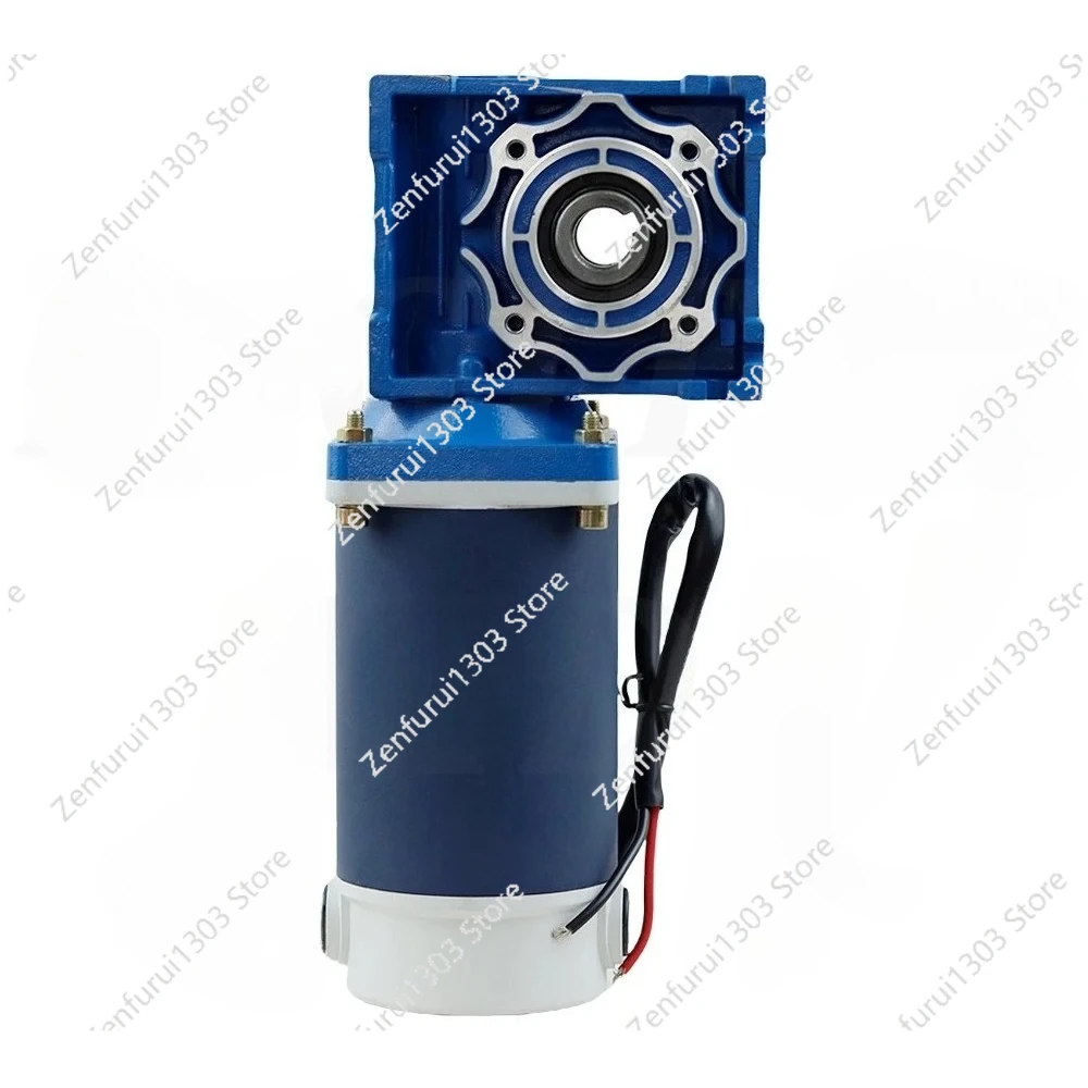 RV30-RV40 DC12V / 24V 300W 9A DC Gear Motor Worm Gear Gearbox High Torque Gear Motor 1800r/min