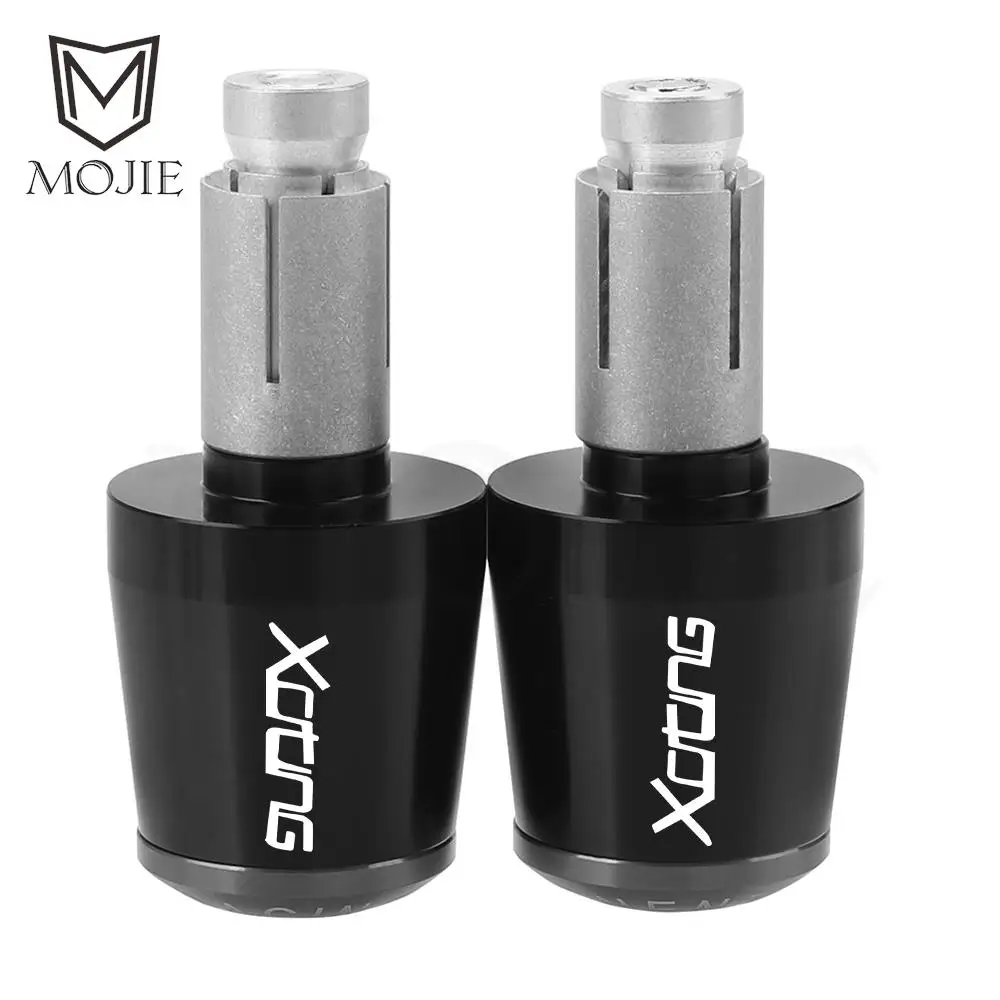 Motorcycles Handlebar Grips Cap Weight PartsAnti Vibration Silder Plug Ends FOR Scooter KYMCO XCITING 250/300/400/500 2017 2018