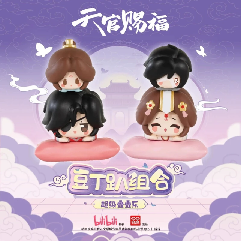 

Оригинальная серия Tian Guan Ci Fu Lie Prone слепая коробка Xie Lian Hua Cheng Yue Shen Mystery Box, аниме-фигурка, декор, подарки на день рождения