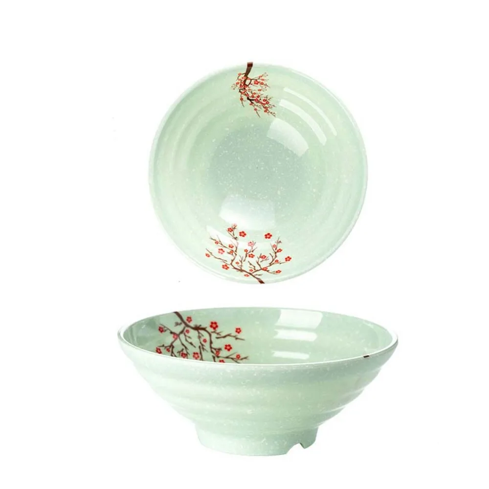 

Tableware Imitation Ceramic Melamine Ramen Bowl Japanese-style Anti-fall Noodle Bowl Large Capacity Soup Bowl Hotels