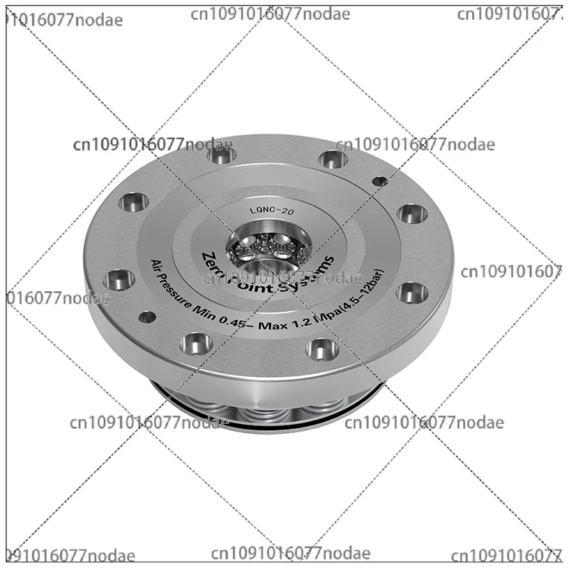 Built-in Mounting Type Zero Positioning Pneumatic Clamp, Machining Fast Change, Heavy Cutting Machining Center NC Fixture Chuck