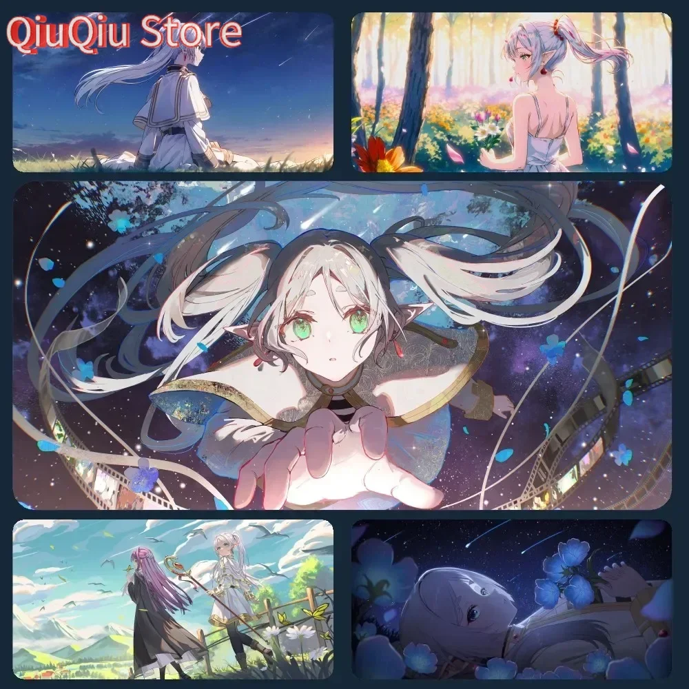 

Коврик для мыши в стиле аниме Frieren, коврик для мыши, коврик для мыши с ковриком Prime Gaming XXL, коврик для клавиатуры, коврик с набивкой