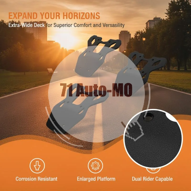 Long Lasting Rear Pedal Bracket Foot Holder Replacement for KUGOO KIRIN G2 Master Electric Scooter Repair Usage