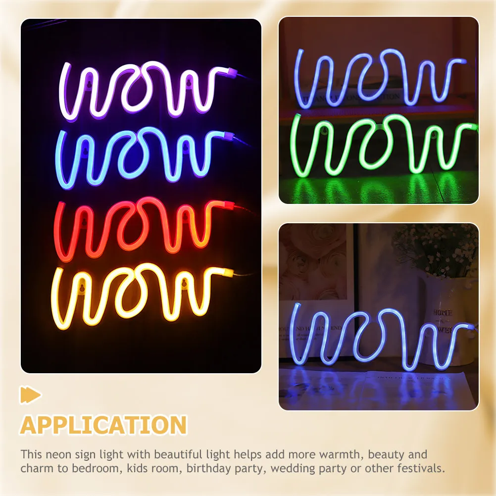 

Neon Sign Wall Hanging Stylish LED Neon Light Compact Size for Bedroom Party Wedding Room Decor Bright Romantic Atmosphere Light