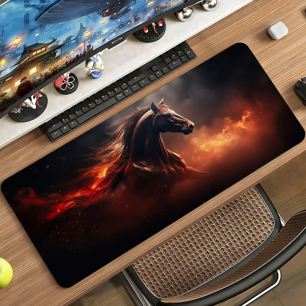 Fire Horse マウスパッド ノンスリップ ロッキング - Gaming Accessories For Free Fire のレビューと価格