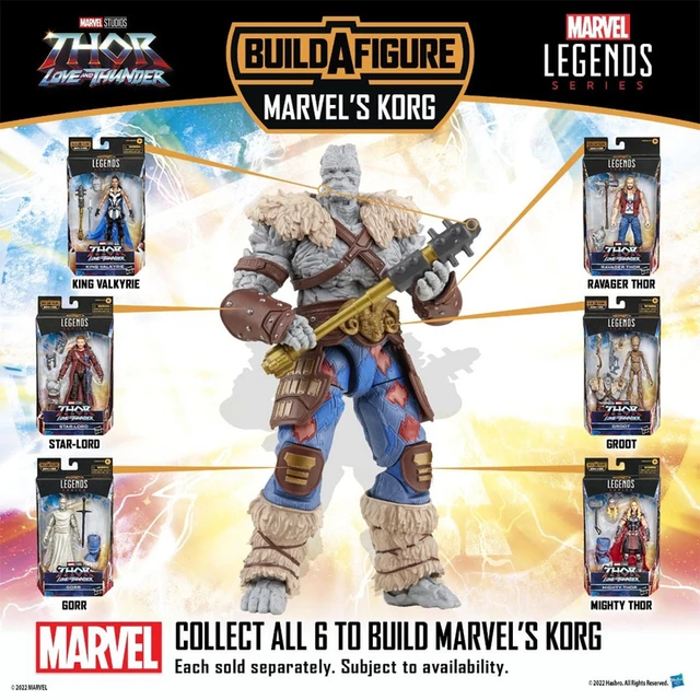 Thor Love and Thunder Marvel Legends retailer Bundle