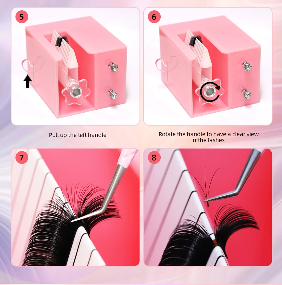 Device Lash Fan Maker Machine Easier To Create Volume Fans Eyelash Extensions asier Lash Fans Maker Machine Easy Volum Fan Lash