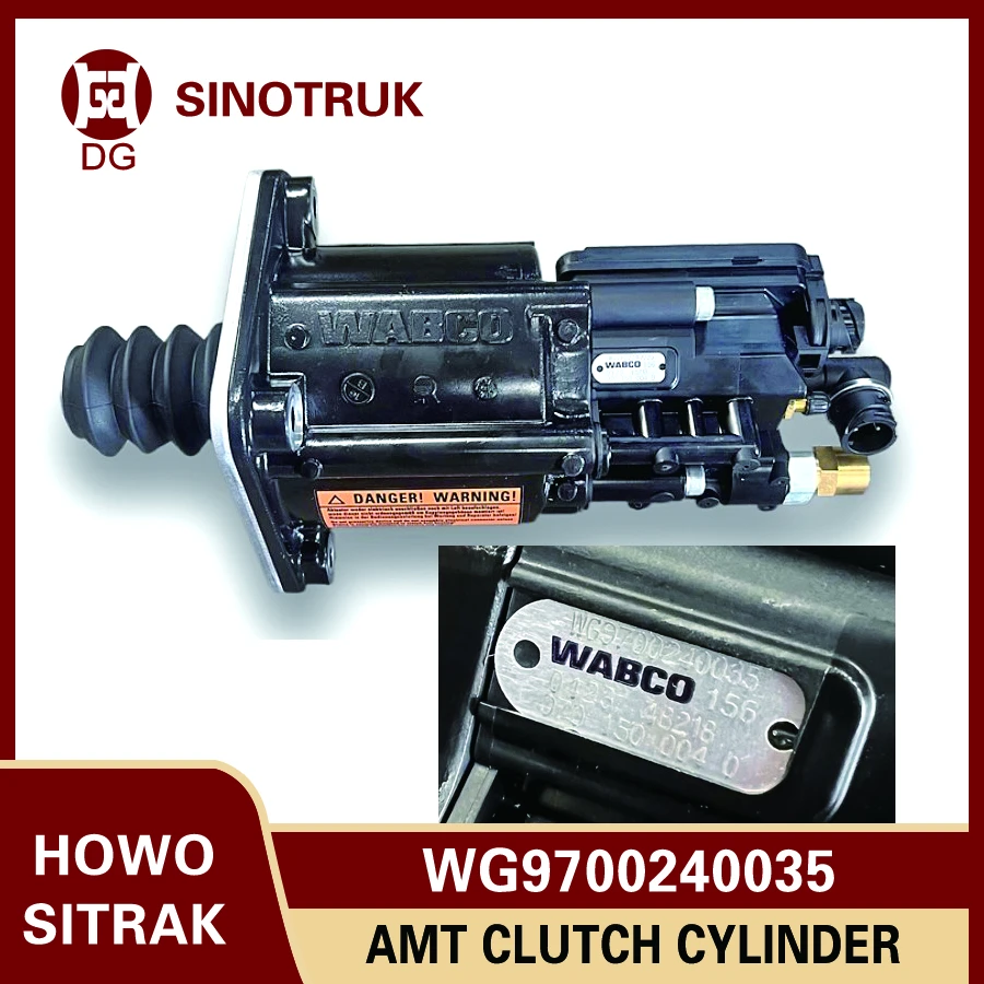 

Wg9700240035 HOWO T7h Sitrak Amt Clutch Cylinder (Introduce with video)