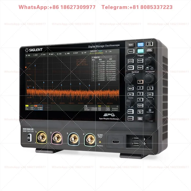 SIGLENT 12-bit oscilloscope SDS1204XHD SDS1202XHD SDS1072XHD