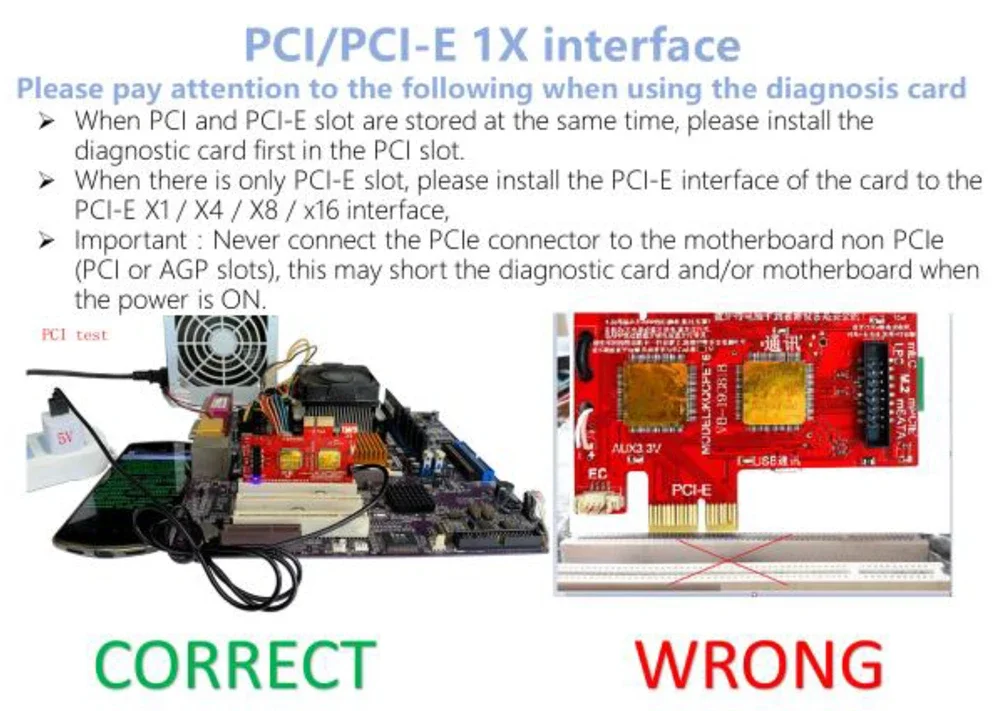 KQCPET6 V8 Laptop Desktop PC Universal Diagnose Test Debug King Post Karte Unterstützung Für PCI PCI-E MiniPCI-E LPC DDR3/4 – Detail 16