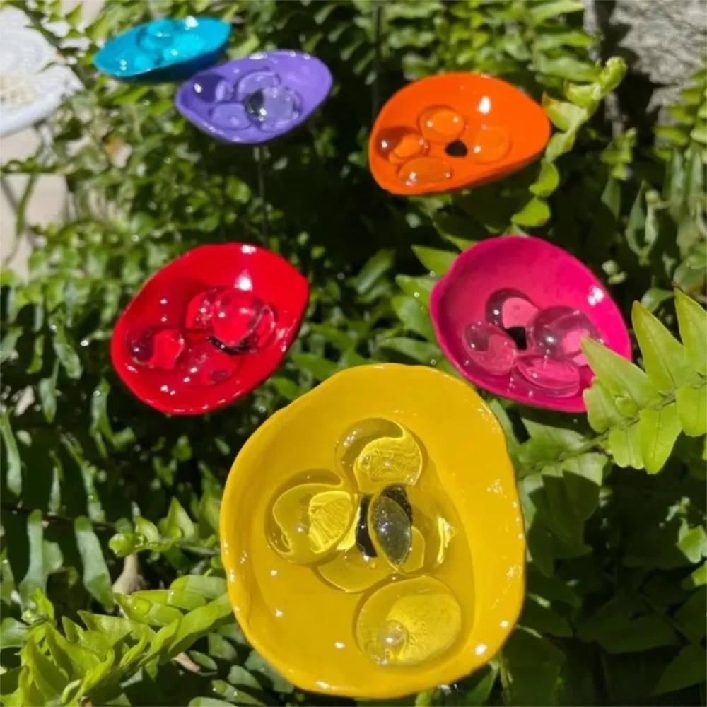 Butterfly Mixer Bee Drinking Water Station Flower Hummingbird Drinking Water Cup Garden Supplies Bird Food Feeder Drinker
