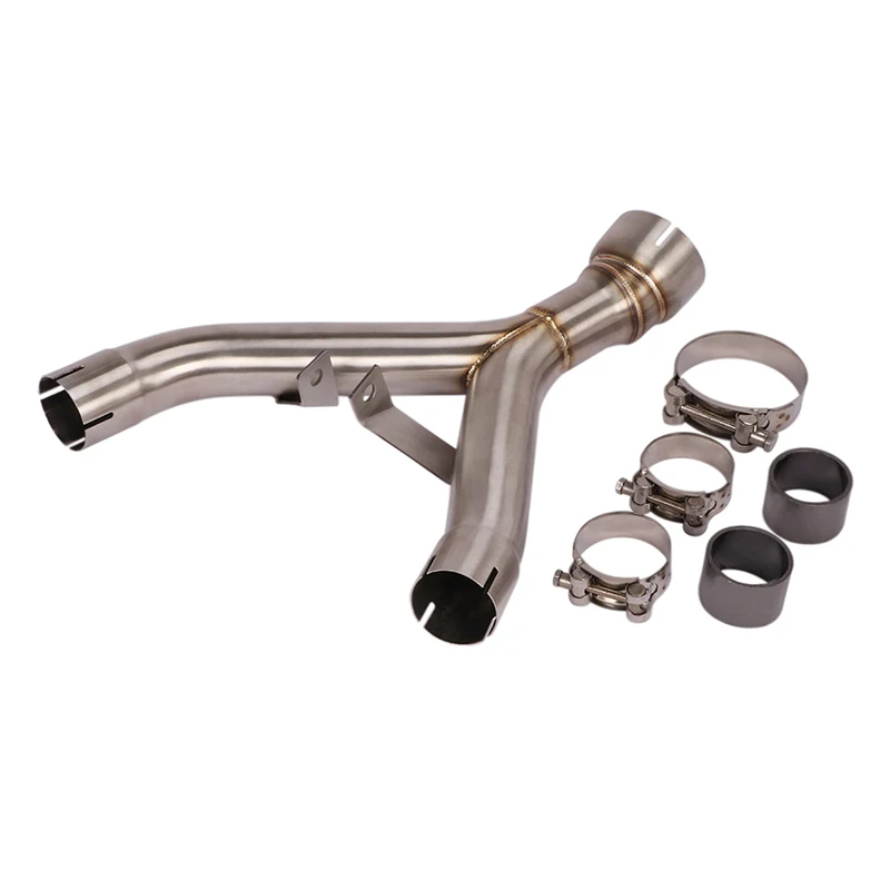 Slip on For Kawasaki Z1000 2010-2025 51MM Motorcycle Exhaust Modify Escape Moto Middle Link Pipe Tube Stainless Steel - view 2