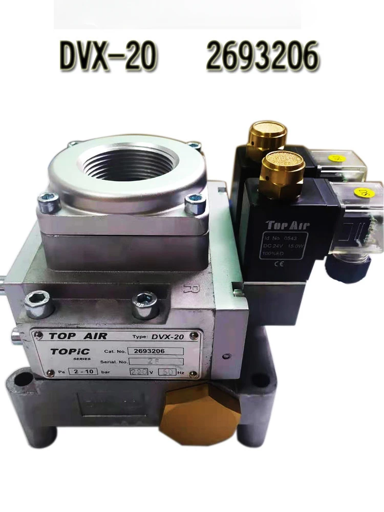 Double solenoid valve DVX-20, pneumatic clutch safety valve DVX-15 for lifting punch press