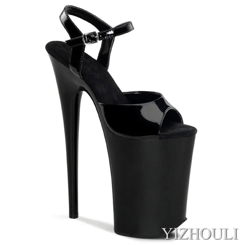 

High 9 inch stiletto heels 23 cm color can be customized, nightclub summer paint sandals, party stage sandals