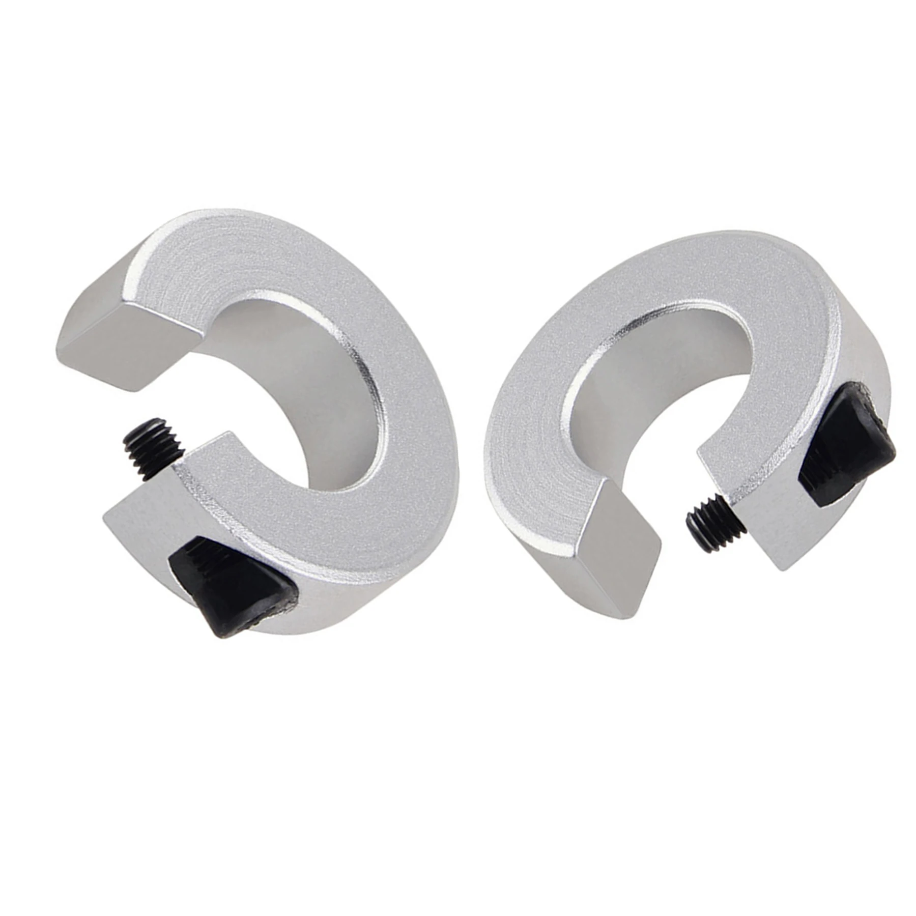 SBR12 SBR16 Linear Rail Bearing STOP COLLAR 4pcs ขนาดใหญ่เปิดแหวนคงที่สําหรับ CNC 3D ชิ้นส่วน SBR12 16 20 มม.