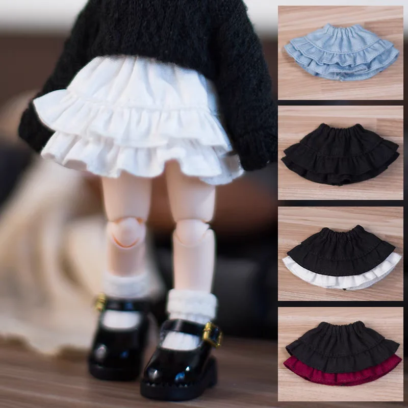 HOUZIWA OB11 Doll Clothes Skirt For 1/12 BJD GSC P9 UFDOLL view 3