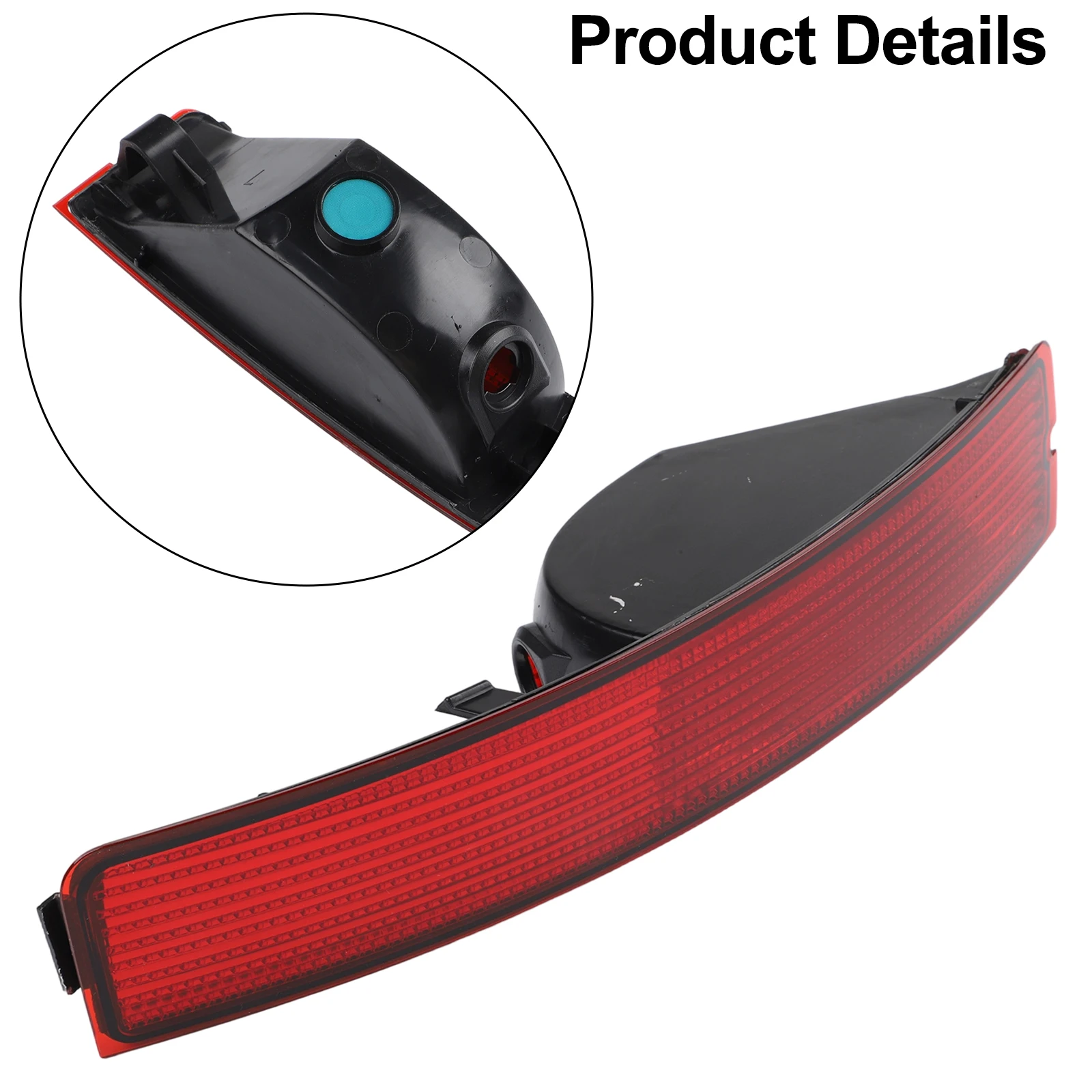 Vehicle Maintenance Rear Bumper Lens Car Bumper Accessories Left Side Component Stable Characteristics Vehicle
