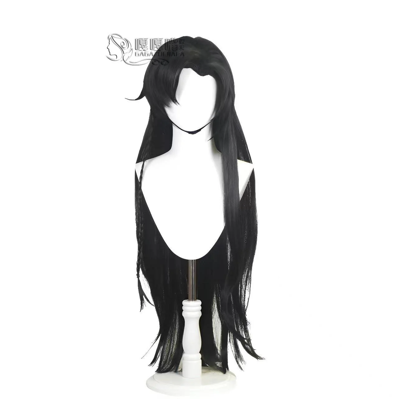 Hua Cheng San Lang Cosplay Wig Heaven Officials Blessing Cosplay Tian Guan Ci Fu Wig Black Heat Resistant Synthetic Hair Wigs