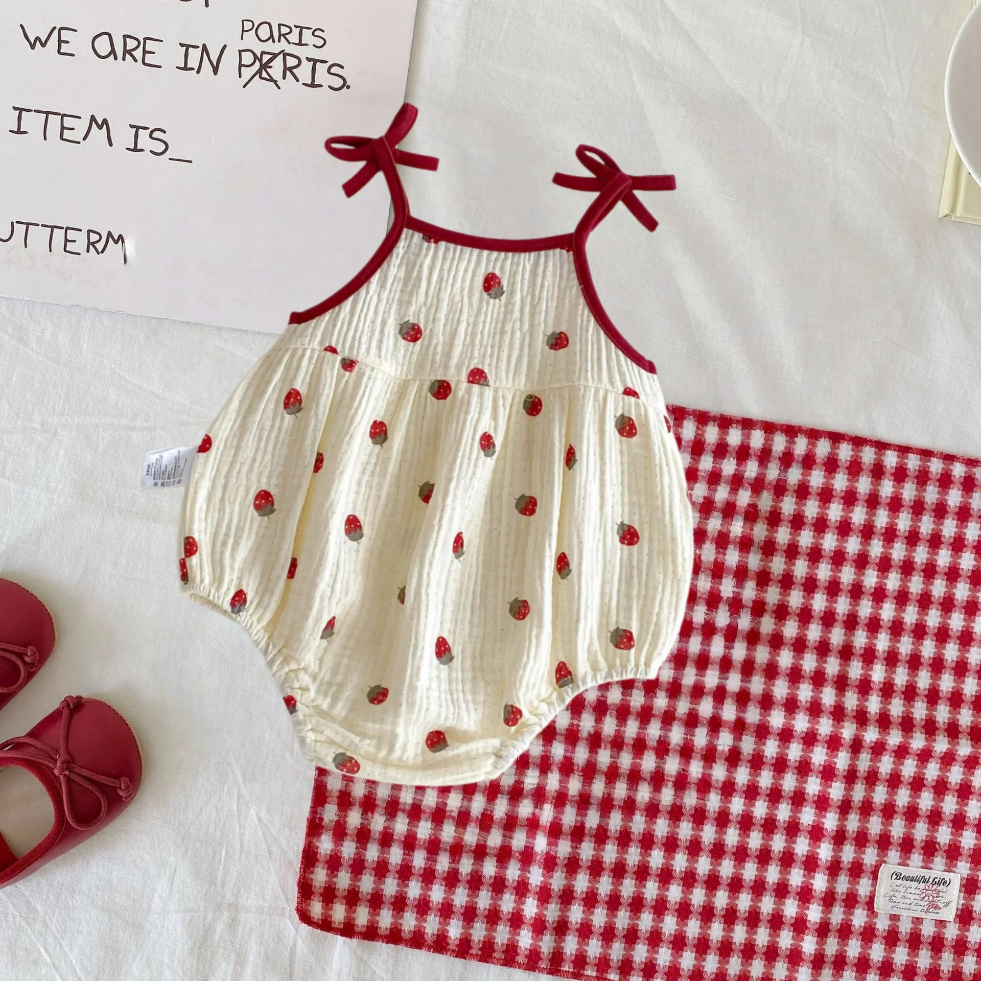 3-24M Summer Baby Bodysuit Bow - огляд і ціна Baby Clothing Online