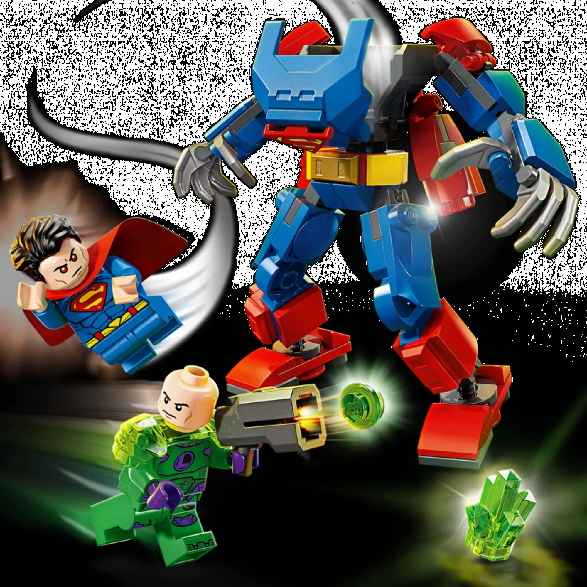 DC スーパーマン & レックス・ルーサー フィギュアセット レゴスーパーマンスーパーマンおもちゃ™メカvs.レックスルーサー