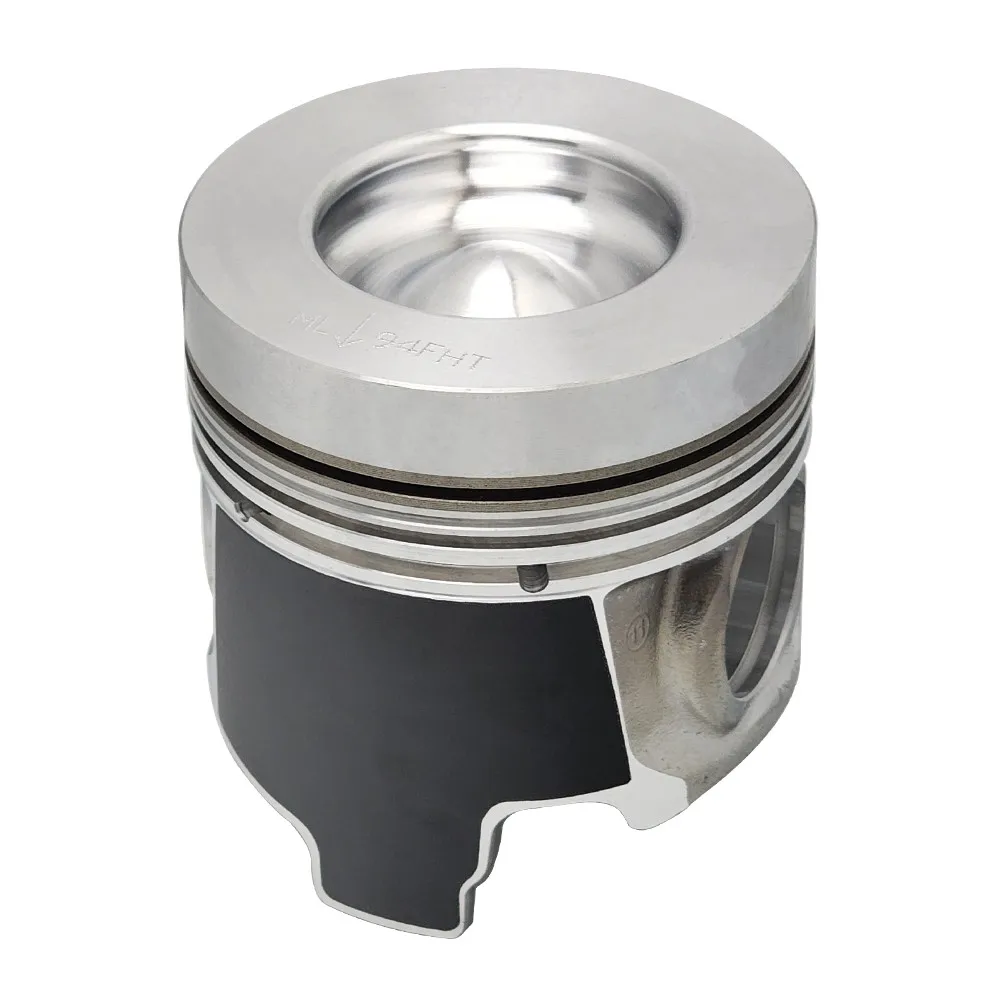 4PCS Engine Piston Assembly 129F01-22080 For Yanmar 4TNV94FHT Diesel Engine Parts