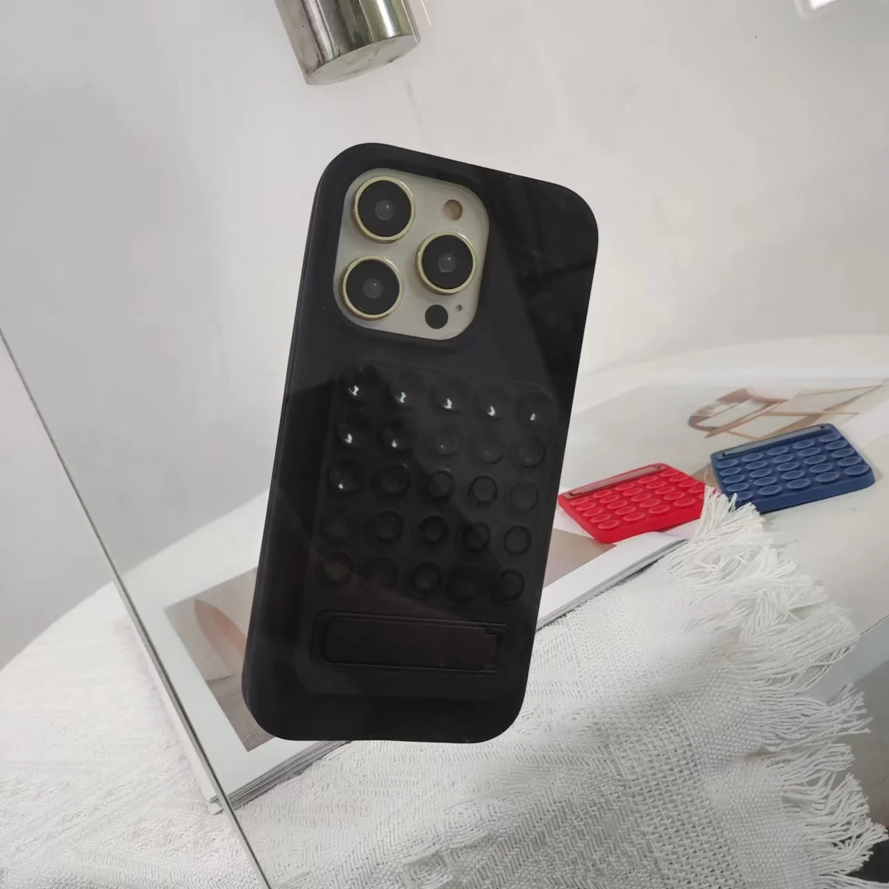 2025 neue Silikon Saug Pad Aufkleber Saugnapf Telefon Halter Silikon Tasse Matte Smartphone Glas Wand Stehen Für iPhone 13 14 15 – Detail 7