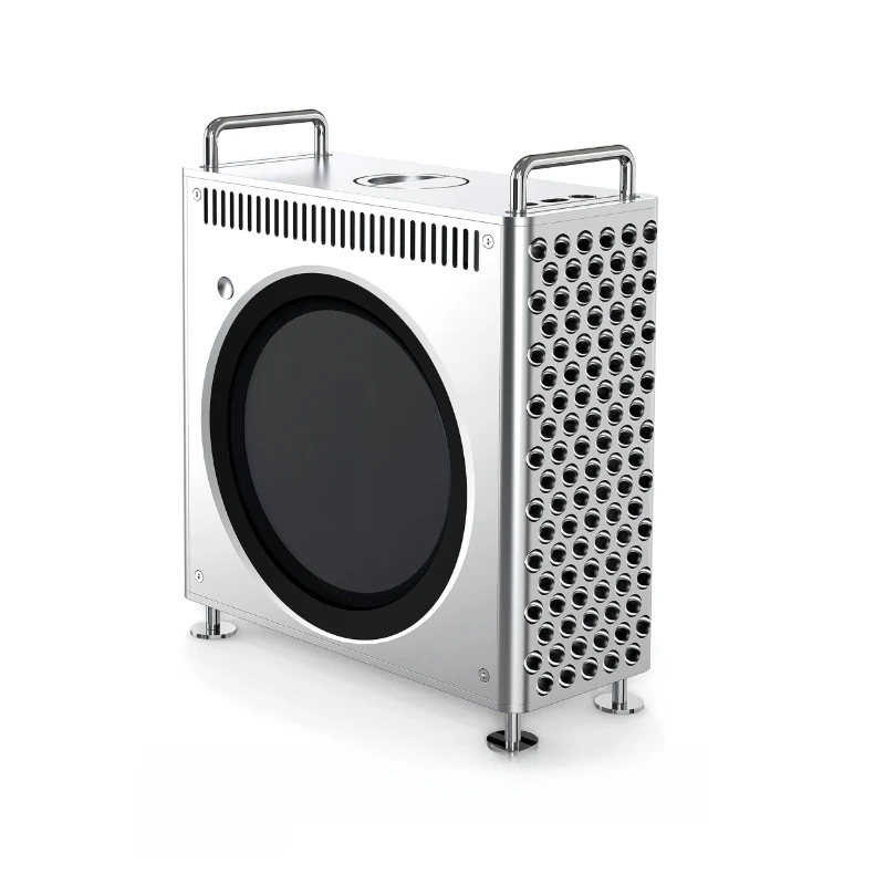 New Aluminum Alloy Protective Case Accessorie for Mac Mini M4/m4 Pro Case with Heat Dissipation Stand