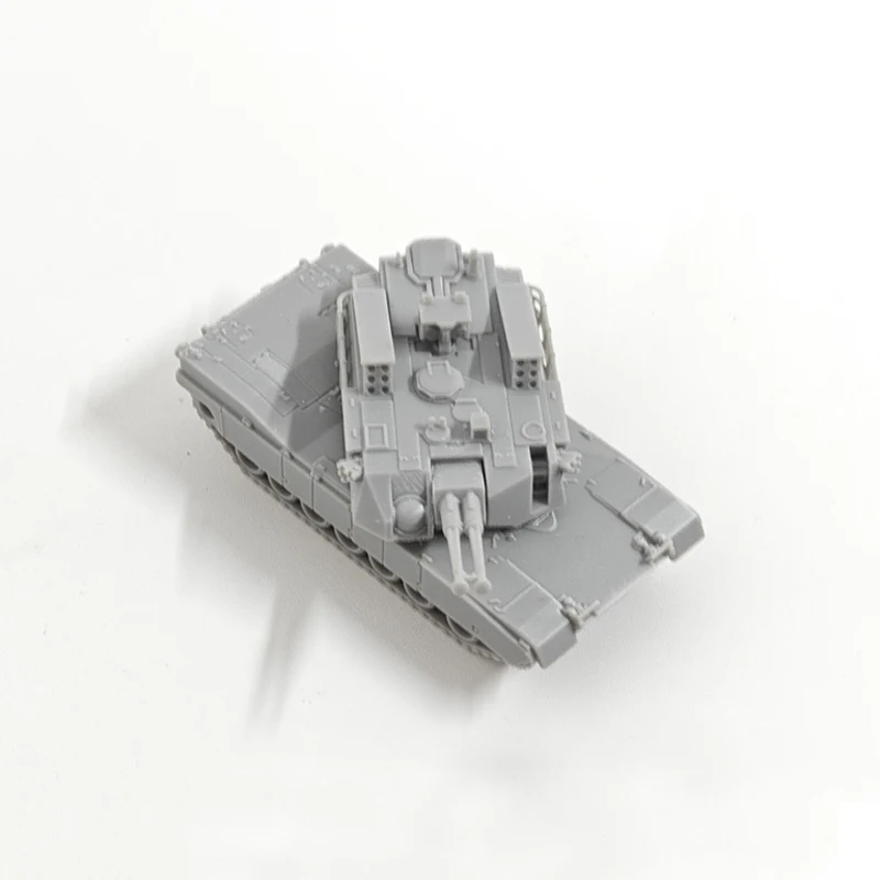 5PC 1/144 Scale M1 AGDS Self-Propelled Anti-Aircraft Gun Vehicle Uncolored Static Tank Model for Military Enthusiasts Collection
