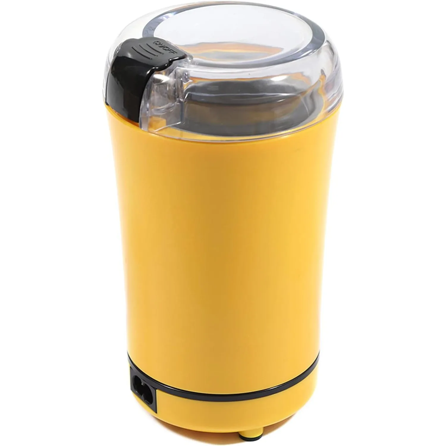 

Coffee Grinder Electric Grain Mill Small Grain Grinder with Stainless Steel Blade Fast mill machine for Coffee Beans Spices Herbal Nuts Grains Yellow 6.69 inch
