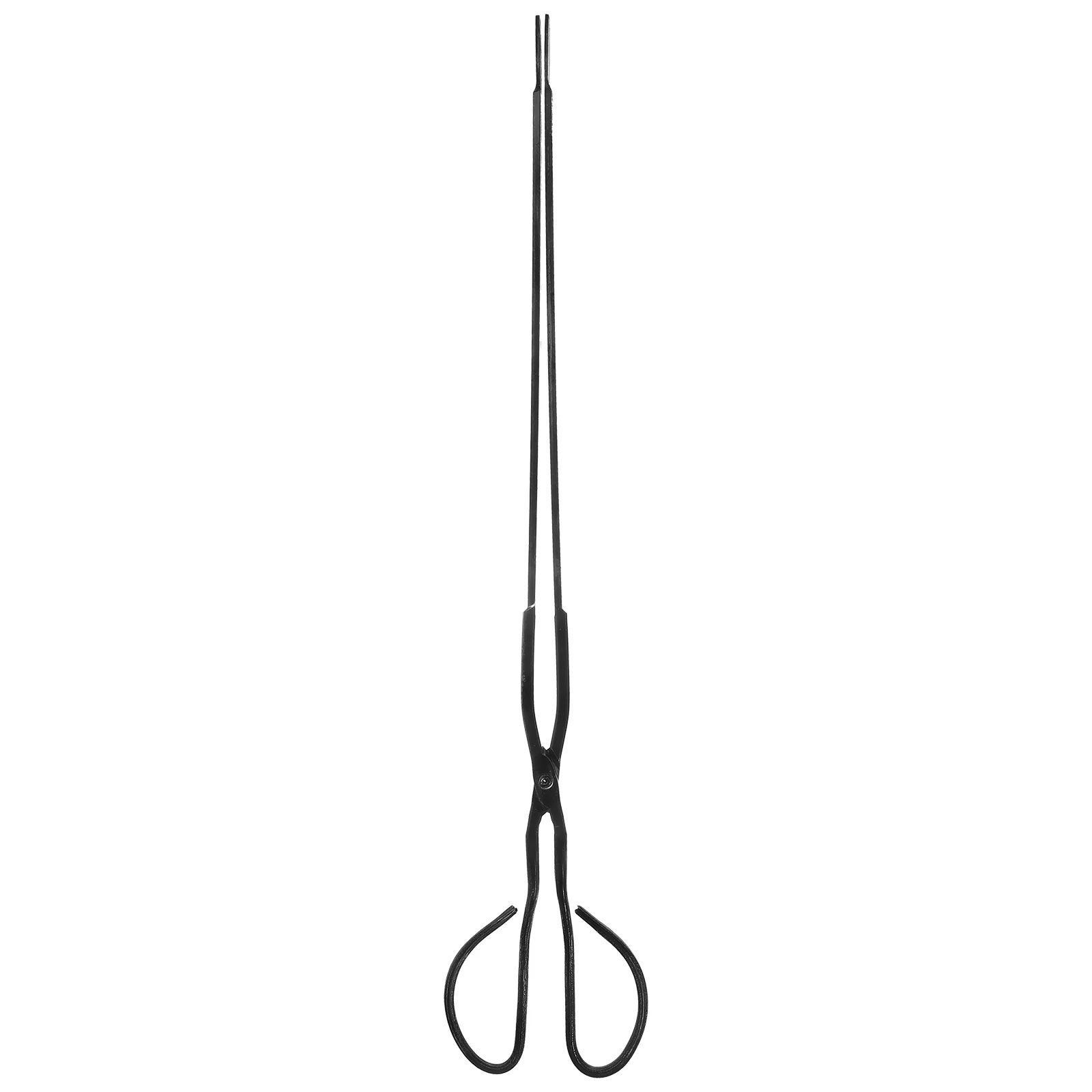 

Fireplace Tong Outdoor Cleaning Picker Camping Firewood Barbecue Pit Tools Iron BBQ Charcoal Clip Garbage