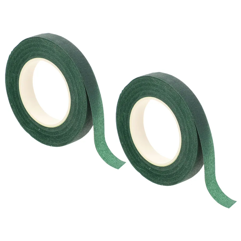 

2pcs Green for Arrangement DIY Bouquet Stretchy Adhesive Wrap Stem Flower Fixing Diy Floral Arrangement Tool Tool Packaging