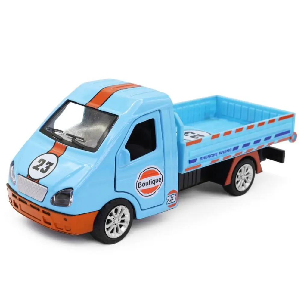 시뮬레이션 자동차 합금 픽업 트럭 모델 오픈 도어 풀백 합금 풀백 자동차 장난감 클래식 레트로 1:32 합금 자동차 모델