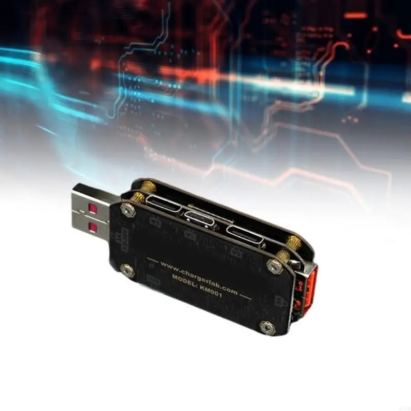 31KB Versatile USB PD Testing Device with Accurate Display Efficient USB Meter Simple Operation for Electronic Engineers