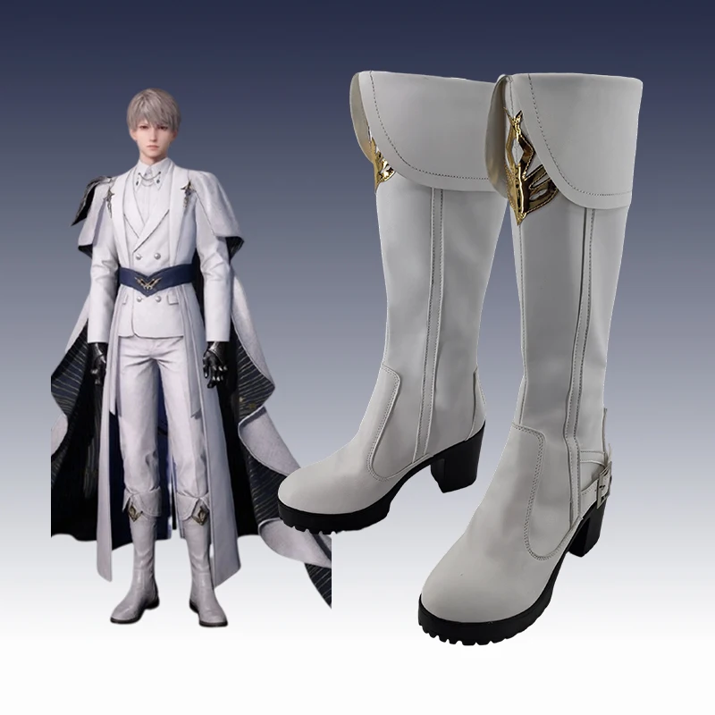 Love And Deepspace Xavier Stivali cosplay Scarpe Scarpe da gioco di ruolo per feste di Halloween