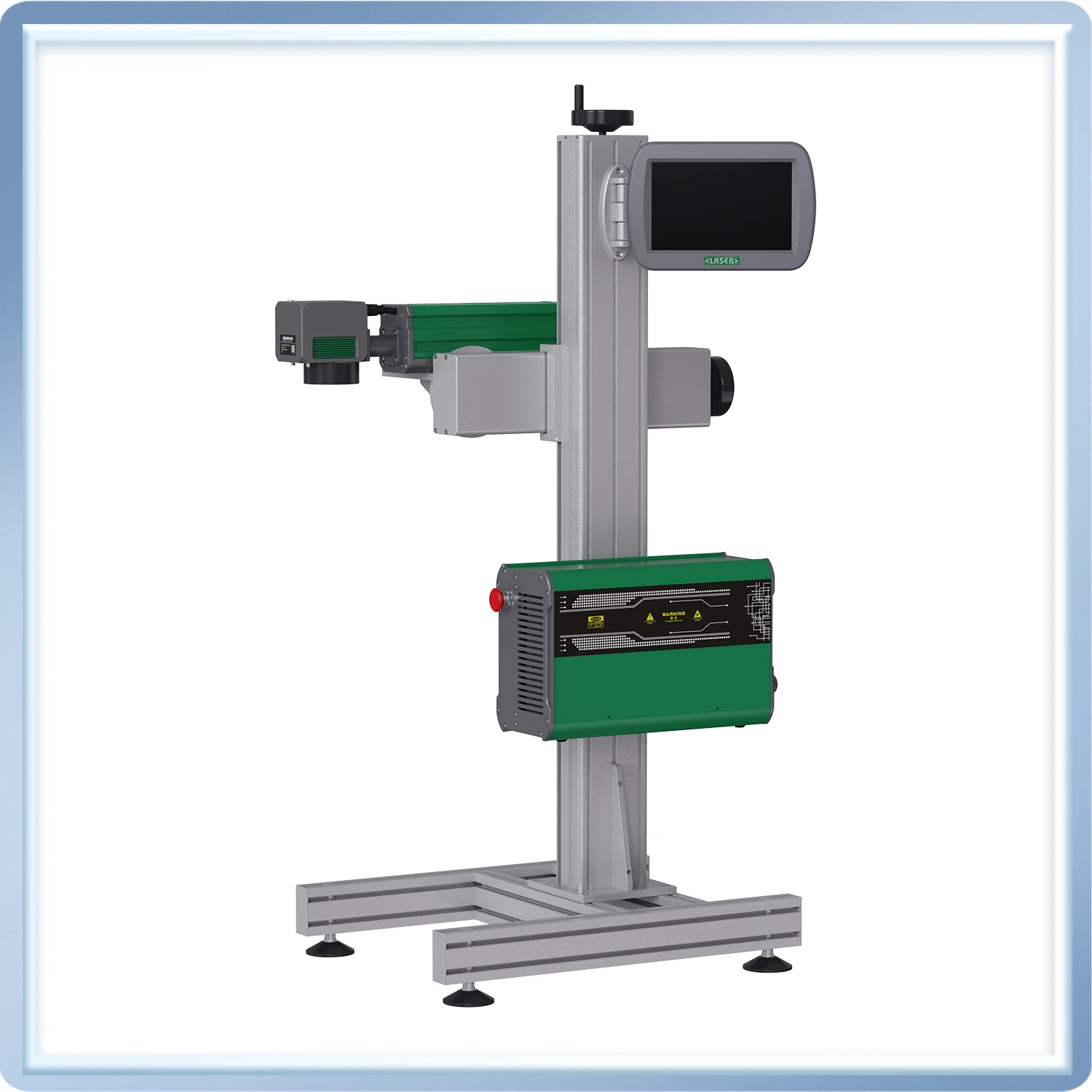 DCODE PL2 섬유 비행 레이저 마킹 기계 레이저 조각 기계 레이저 조각사 금속 포장 보석에 대한 3D 인쇄
