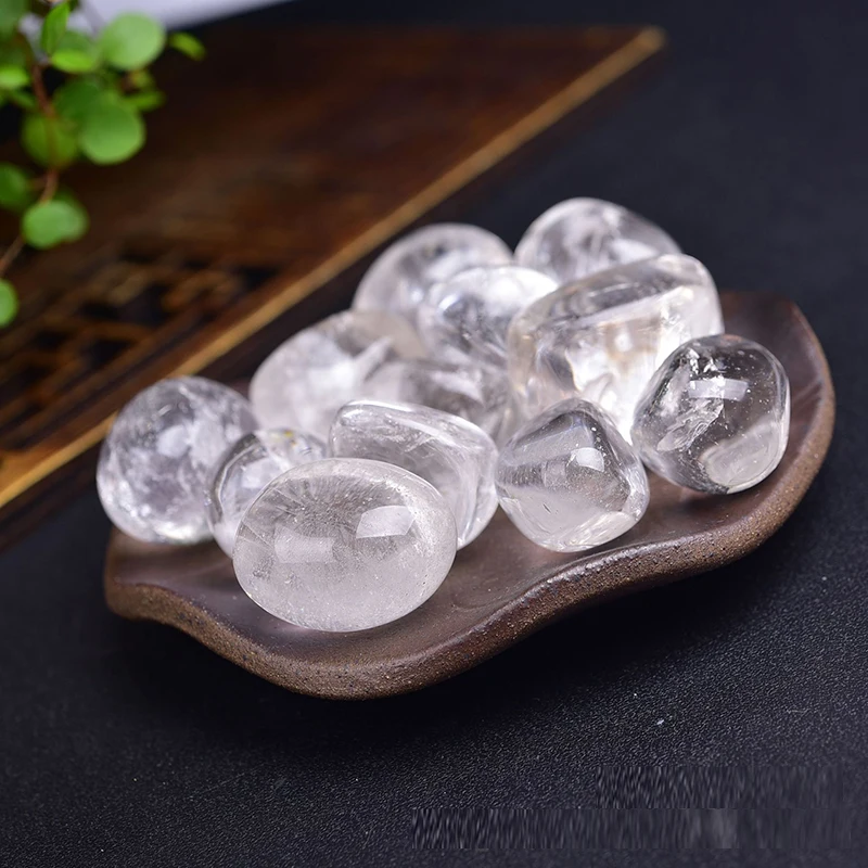 100% Natural Large Size Tiger Eye Stone And Quartz White Crystal Stone Healing Specimen Home Decor 15-30mm