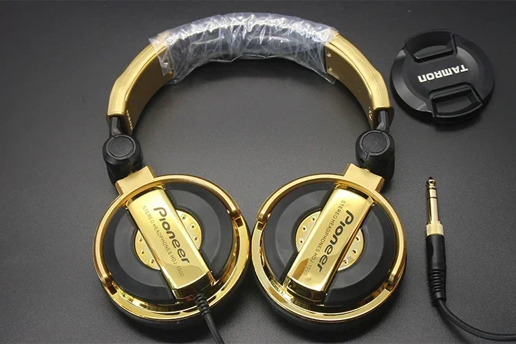 DJ disc music headphone tuning, mobile phone computer headphone without microphone