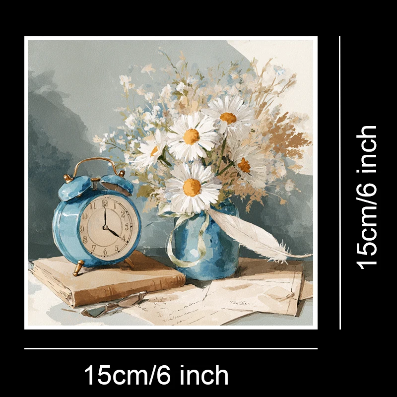 36 Lembar Kertas Scrapbook 6x6 inci: Cetakan Kerajinan Artistik untuk Scrapbooking, Origami & Planner – Kertas Dekorasi DIY Terlaris