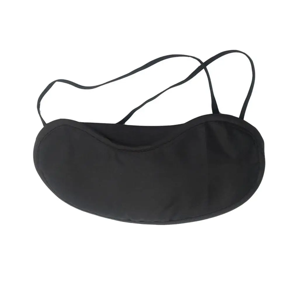 Eye Mask Shade Soft Sleeping Blindfold Night Rest Cover Elastic Strap Sleep Helper for Travel Naps