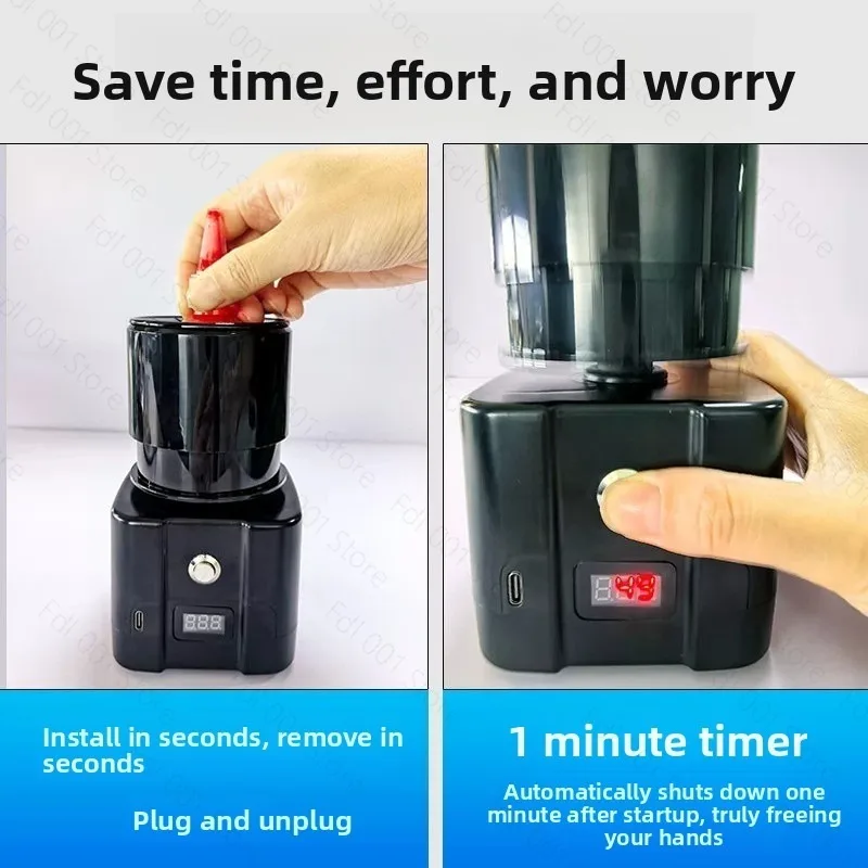 Electric Paint Shaker - Nail Polish Shaker Tattoo Ink and Model Paint Mixer Vibration Mixer Glue Raising Power Tool