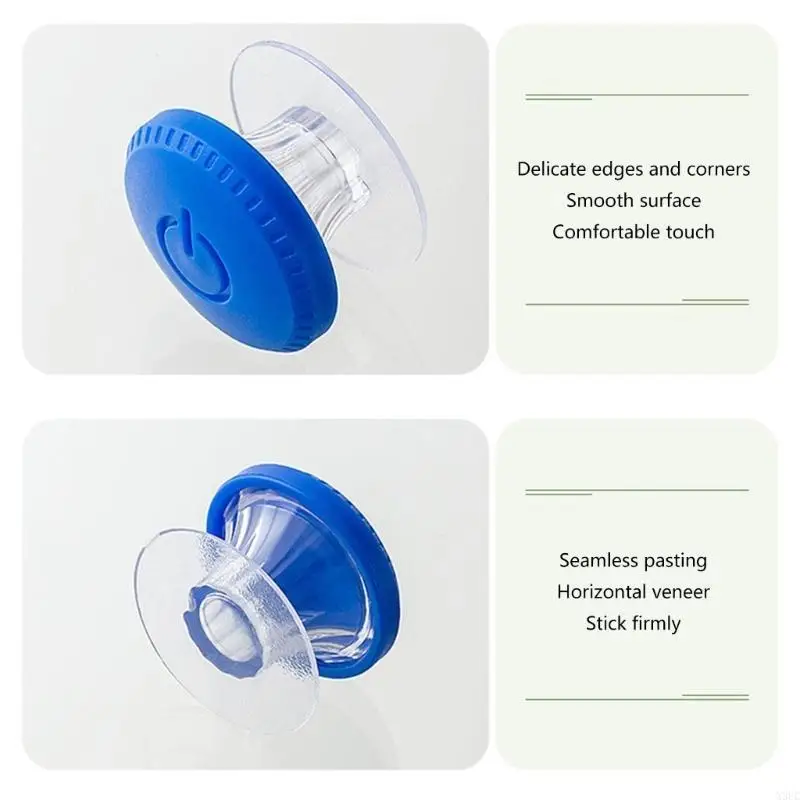 Creative and Fashionable Toilet Press Button Durable Water Press Flush Button Add a Touch of to Bathroom Homes X3UC