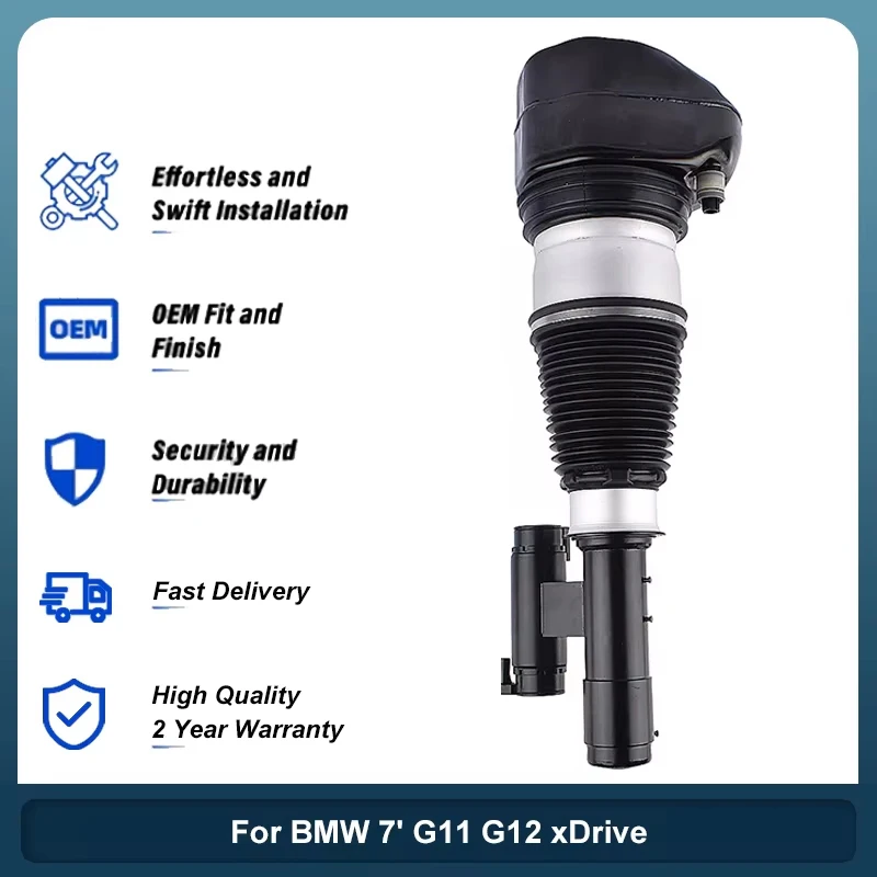 

Front Left Front Right Air Suspension with EDC for BMW 7' G11 G12 xDrive 4WD 37106877557 37106877558