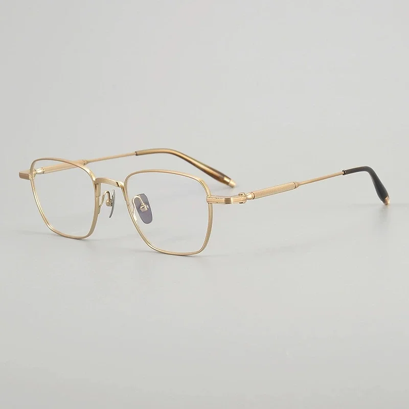 Belight ottico forma quadrata design classico uomo donna occhiali da vista in titanio puro montatura per occhiali 831