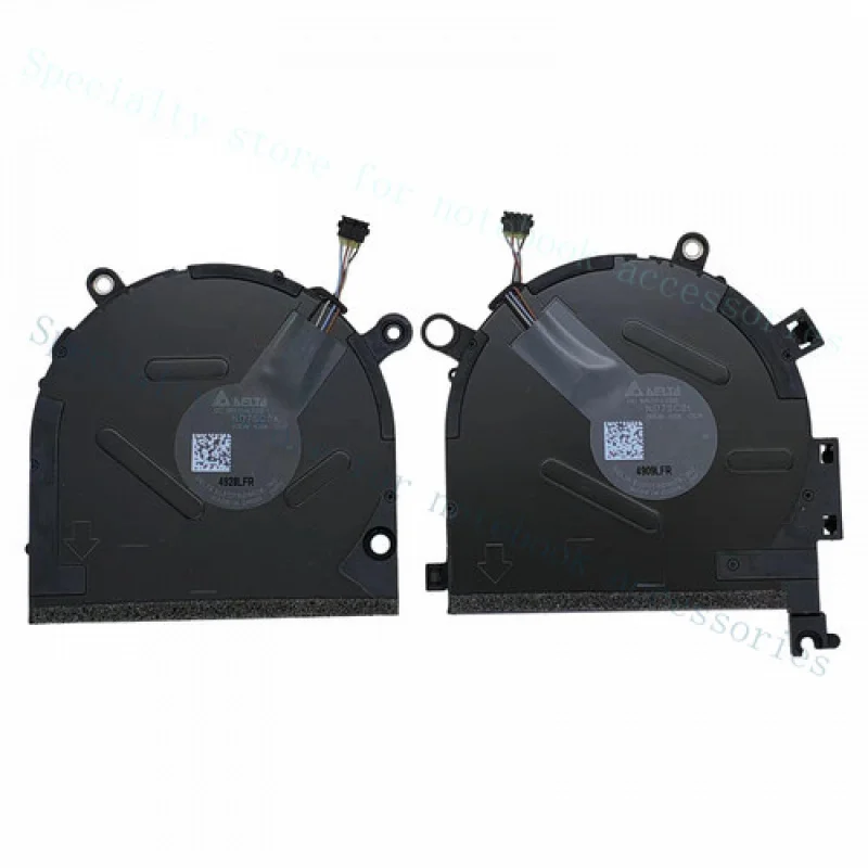 

A++ CPU+GPU Cooling Fan for HP Spectre x360 2-in-1 14-eu 14t-eu TPN-Q292 DC5V 0.5A
